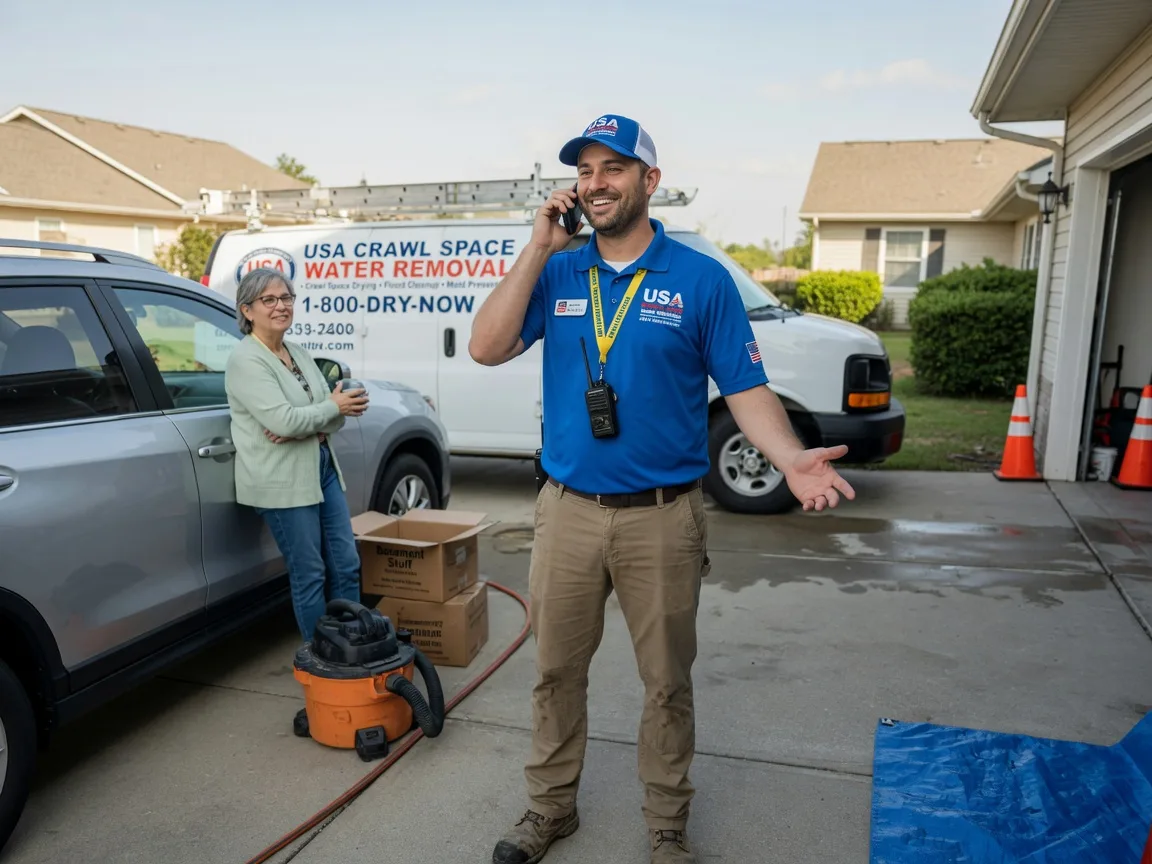 Crawl Space Water Removal Woodville, TX FAQs